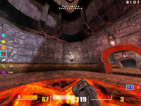 Quake 3 OSP: Cooller (POV) VS Logan - DM6 - WCG 2002