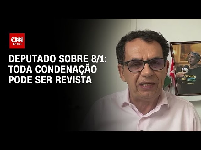 “Toda condenação pode ser revista”, diz deputado sobre presos do 8 de Janeiro | CNN ARENA