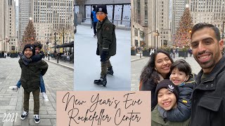 NYE Rockefeller Center Ice Skating Rink 2021