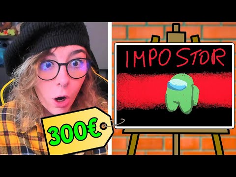 Ho VENDUTO un DISEGNO di AMONG US a 300 EURO - Passpartout