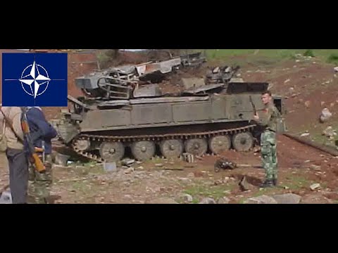 Yugoslav serbian Kub (2K12) SAM Anti-Aircrafts System SA-6 "Gainful" destroyed in Kosovo War