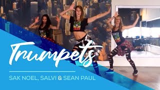 Trumpets - Sak Noel &amp; Salvi - ft Sean Paul - Easy Fitness Dance Choreography