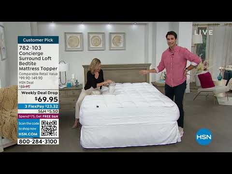 Concierge Collection Surround Loft Bedtite Mattress Topp...