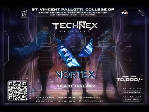 VORTEX 2K25 Grand Finals || VALORANT ESPORTS Technex-25 SVPCET||