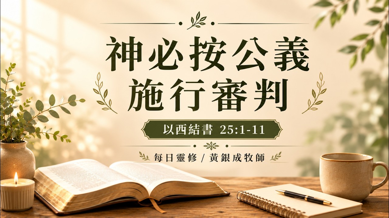 0716｜結25:1-11｜神必按公義施行審判