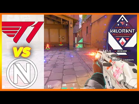 T1 vs ENVY HIGHLIGHTS - FaZe Clan Valorant Invitational