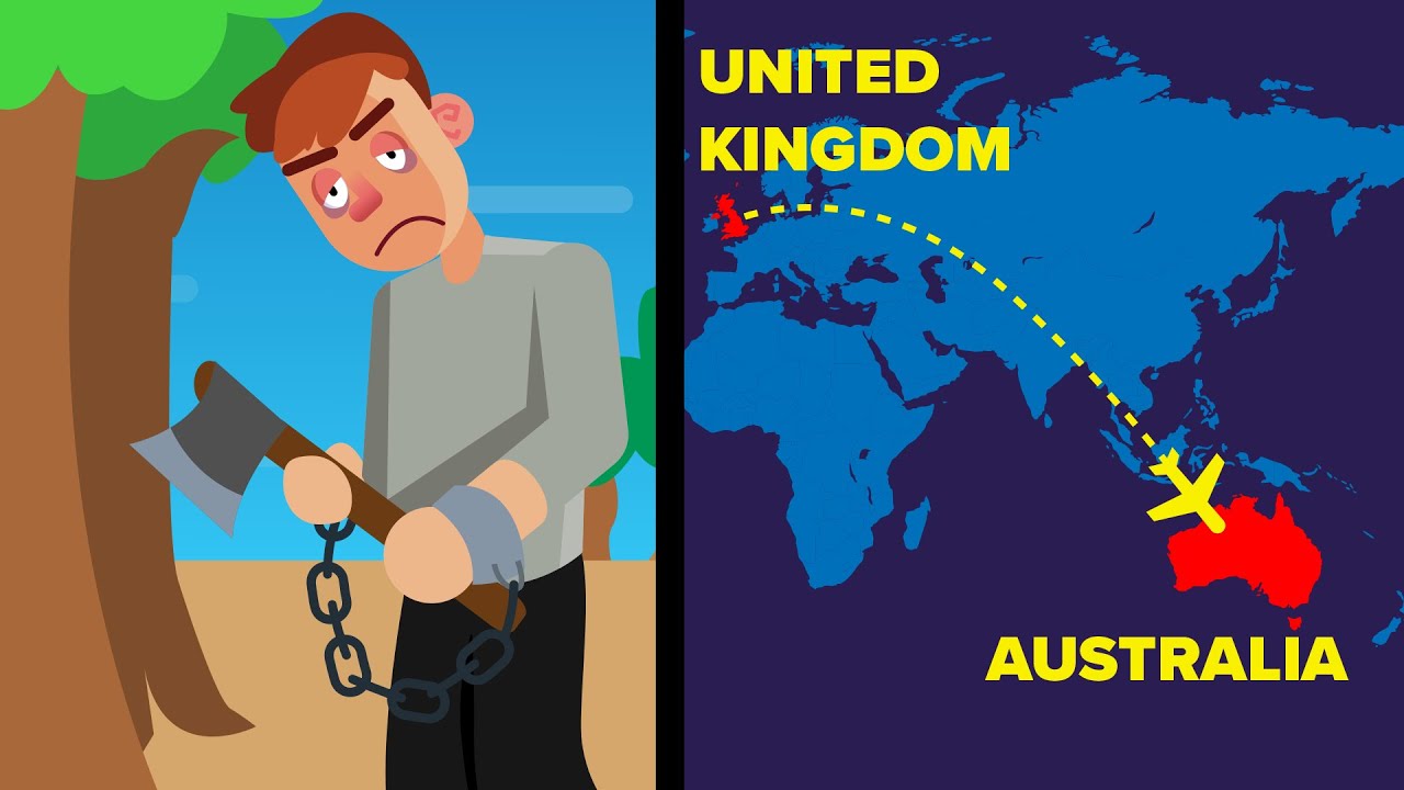 Which Australian state did not have convicts?