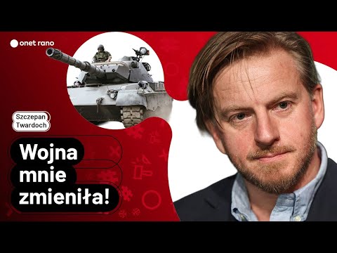 Szczepan Twardoch walczyłby z ruskimi? | Onet Rano