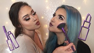 DOING KATRINA STUART'S MAKEUP