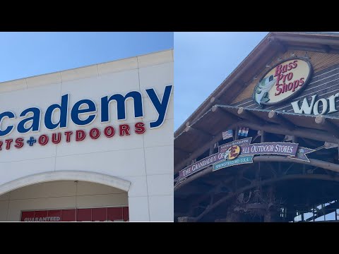 Shopping For Gear At Academy And The Grandaddy Bass Pro! (This One Is Kind Of A Vlog)