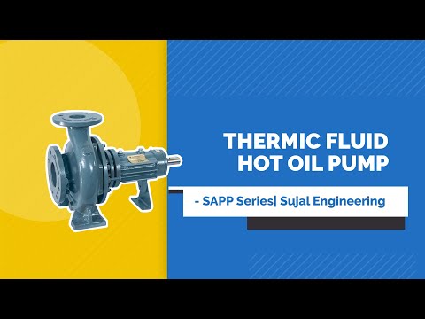 Thermic Fluid Hot Oil Air Cooled Pump