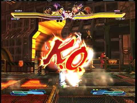 Street Fighter X Tekken: FuzzyPhi (Kazuya-Hugo) vs. kamone1006 (Ken-Rufus)  SD