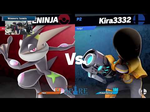 The Spire #5 - Winners Semis - Hub (Greninja) Vs. Pokecheese (Mii Gunner)