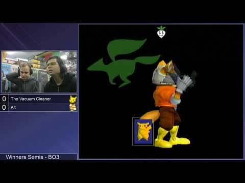 GSS 111 SSBM - The Vacuum Cleaner (Pikachu) vs. Alt (Fox) - Melee WSF