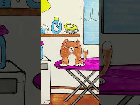 А вы поняли на что намекал кот? 😅 #симбочка #анимация #бумажныесюрпризы