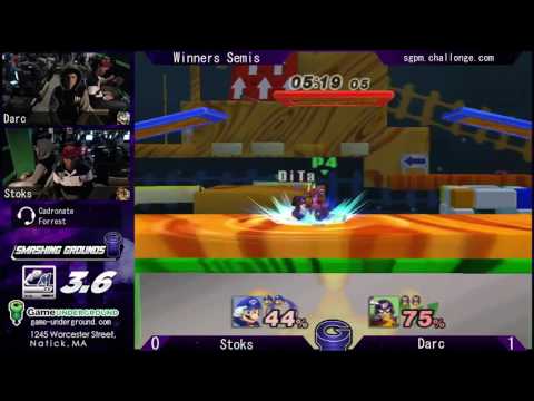 SG at GU 14.3: Stoks (Mario) vs Darc (Captain Falcon)