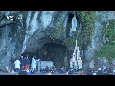 Chapelet du 15 décembre 2025 à Lourdes