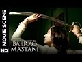 Deepika Practices Her Sword Skills | Bajirao Mastani | Movie Scene