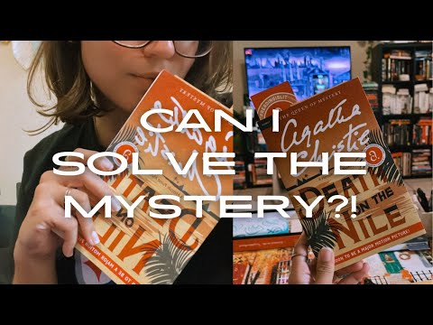 CAN I SOLVE IT? | Using @bookslikewhoa suggestions to solve a Christie mystery!
