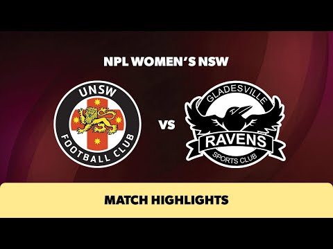 NPL Women's NSW Round 18 Highlights – UNSW FC v Gladesville Ravens