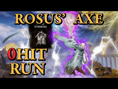 This Ash Of War SHREDS Bosses! Rosus' Axe No Hit Run
