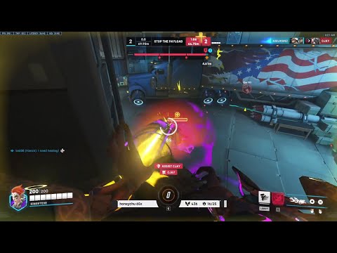 18K HEALS + 8K DMG! Gale Adelade Ana + Moira God Overwatch 2 Season 8 Top 500 Gameplay