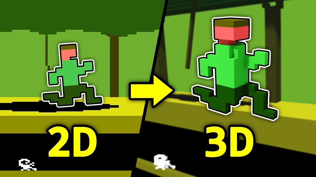 Transformei esse clássico do Atari em um jogo 3D (mas tudo explode)