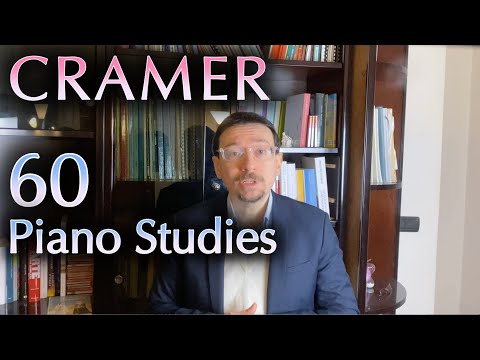 Cramer: 60 piano studies with sheet music