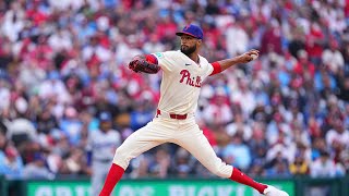 Cristopher Sánchez strikes out 9 Dodgers over 5 2/3 innings on 4/6/25