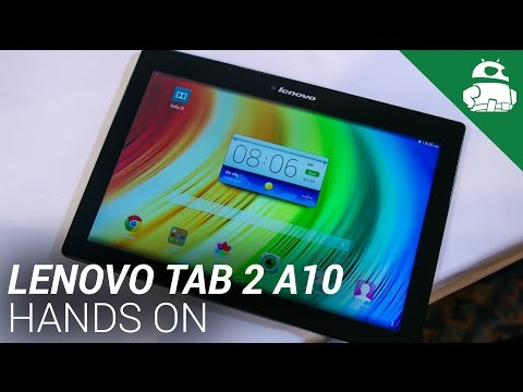 Lenovo Tab 2 A10 Hands On