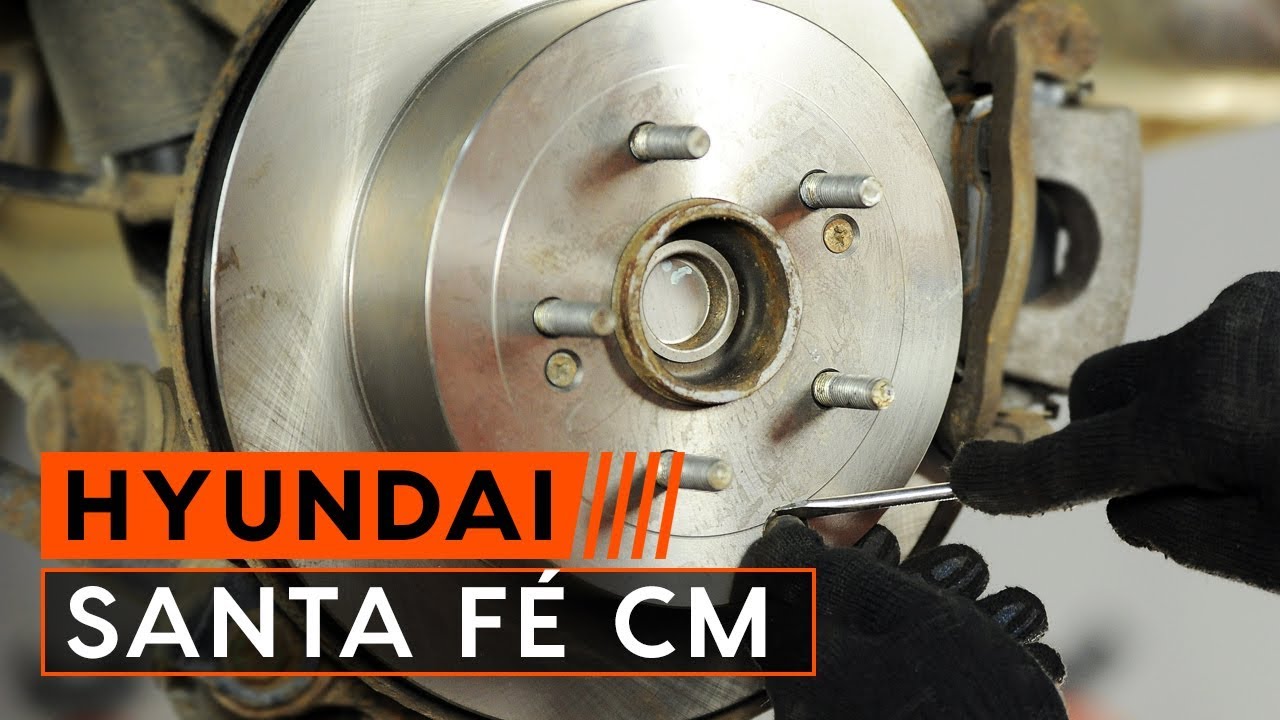 Hoe remblokken achteraan vervangen bij een Hyundai Santa Fe CM – Leidraad voor bij het vervangen