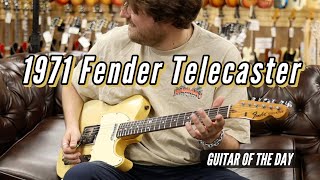 Video thumbnail for Fender 1971 Telecaster | Guitar of the Day by Normans Rare Guitars