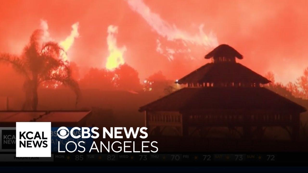 Evacuations remain in place as 23,000+ Line Fire continues to burn in San Bernardino County