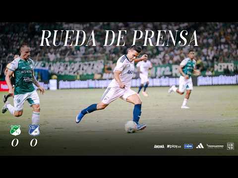 Rueda de prensa: Millonarios FC vs Deportivo Cali 🔵🎙