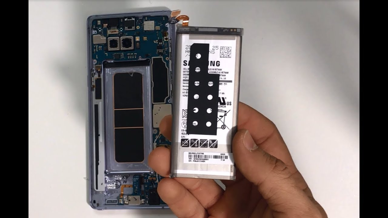 How to Replace the Battery on a Samsung Galaxy Note 8