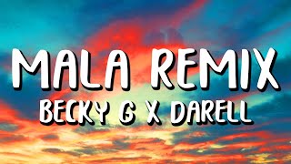 Becky G Ft.De La Ghetto, Pitbull - Mala REMIX (Lyrics/Letras)  | Letras De Video