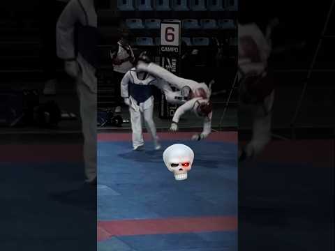 taekwondo kick💀 #taekwondo #aura #edit