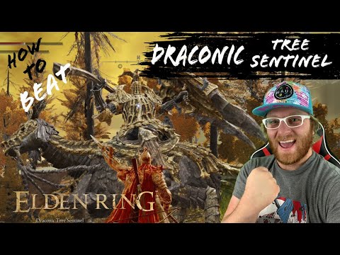 How to easily beat the Draconic Tree Sentinel - Elden Ring