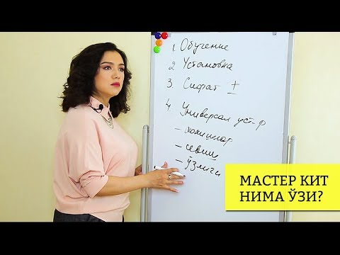 Мастер Кит — Онгости билан ишлаб, муваффақиятга эришиш методикаси | GIZA Маркази. Наргиз Саттарова