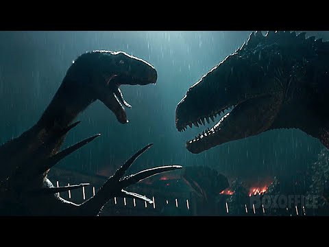 T-Rex & Therizinosaurus VS Giganotosaurus | Jurassic World: Dominion Final Fight | DINOSAUR Movie