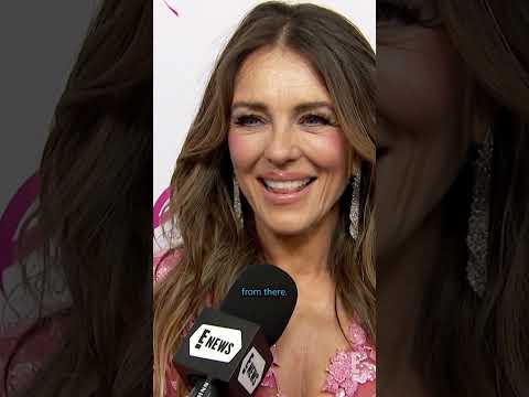 Elizabeth Hurley opens up about her relationship with Billy Ray Cyrus.