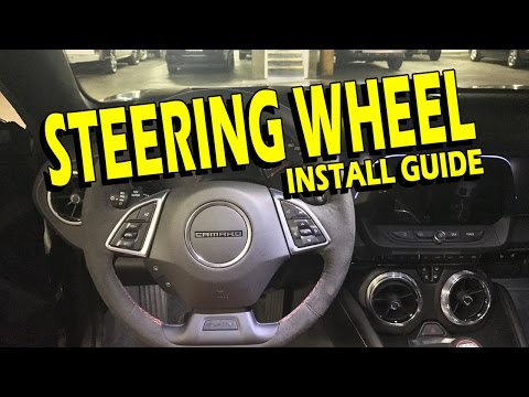 Camaro Steering Wheel Removal & Install – 2016-2024 Camaro