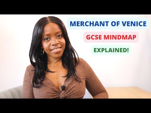 'Merchant of Venice' by William Shakespeare: Revision Mindmap | Play's Plot & Characters Explained!