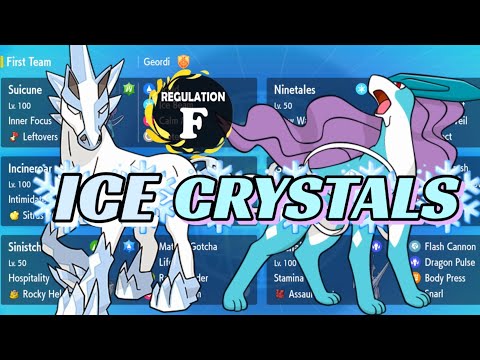 SUICUNE AND GLASTRIER ARE ICE COLD! VGC Regulation F!