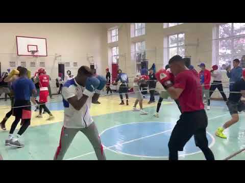 Andy Cruz Gomez vs Ruslan Abdullev technical sparring 🇨🇺🥊🇺🇿