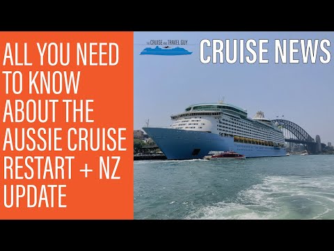 Thumbnail for NEWS UPDATE: All you need to know about the Australian cruise restart! Princess & P&O sail soon!