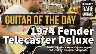 Video thumbnail for Guitar of the Day: 1974 Fender Telecaster Deluxe | Norman's Rare Guitars by Normans Rare Guitars