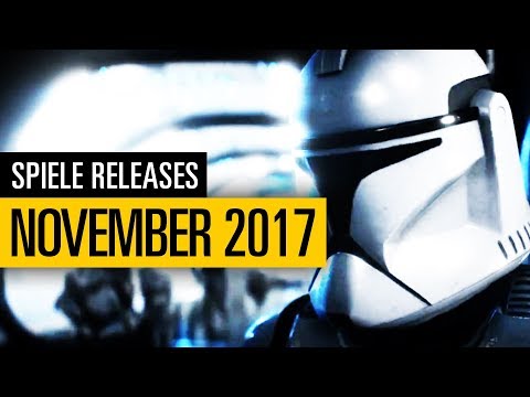 Spiele-Releases 2017 - NOVEMBER -  Battlefront 2, CoD: WW2, Pokémon, Nioh, Skyrim