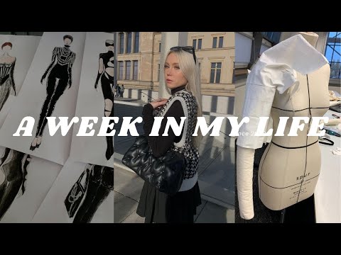 Studying Fashion Design in Berlin // A week in my life Vlog