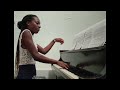 Pianist Tabitha Johnson plays "Papillon" by Coleridge-Taylor